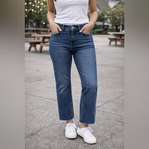 Levi’s Premium Ribcage Straight Ankle Jeans Women’s W31 L29 Waterless High Rise